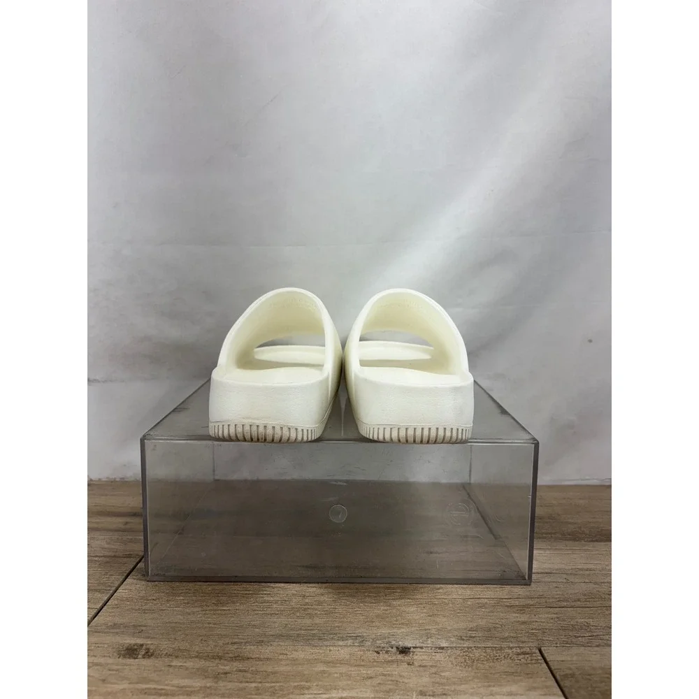 Nike Calm Slide Sail White Men 8 Women 9 Sandals DX4816-100